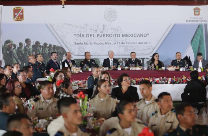 Los soldados gozan de aprecio incondicional del pueblo mexiquense: Alfredo Del Mazo