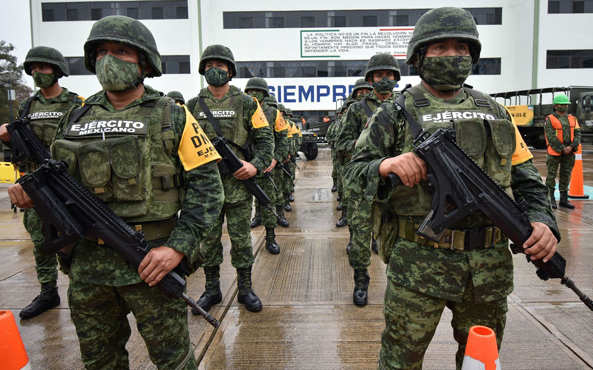 Aumenta SEDENA seguridad con 500 soldados en Zacatecas
